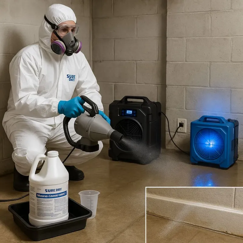 Sanitization and Odor Removal process in Roxboro, NC