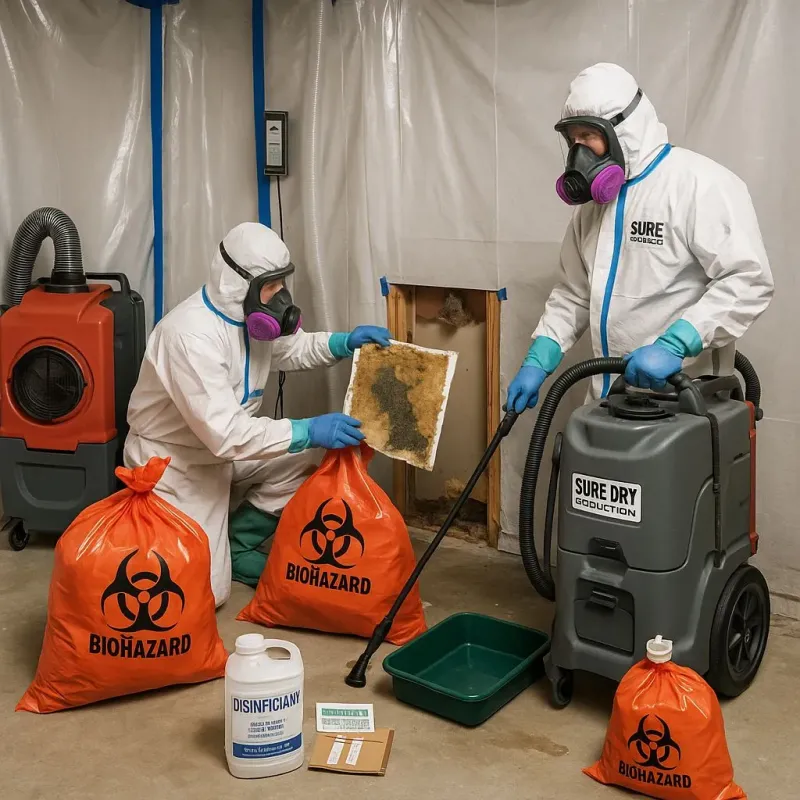 Contaminated Water Handling Protocols process in Roxboro, NC