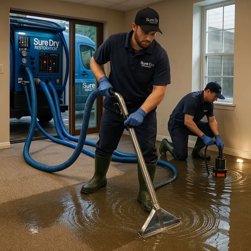 Water Extraction and Removal process in Roxboro, NC